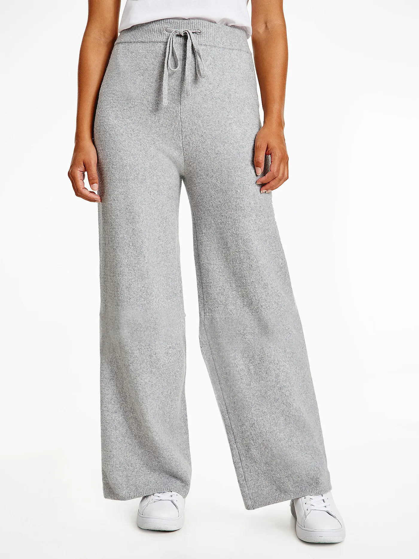 TOMMY HILFIGER | Strickhose | grau